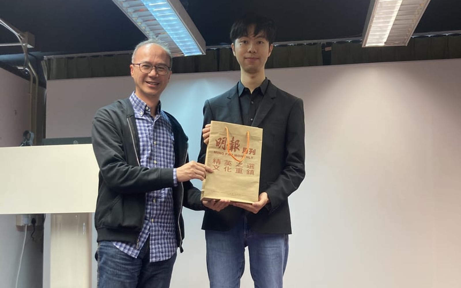 明報集團總部 AI 與傳媒業演講